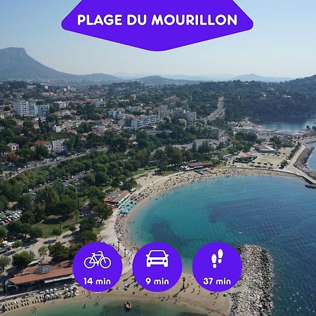 Bao Location - Ideal Pro & Groupe - Calme - Lumineux - Wifi - Terrasse - Jardin - Plage A 2Km - Proche Centre Ville, Gare, Commerces - Parking Prive Τουλόν Εξωτερικό φωτογραφία