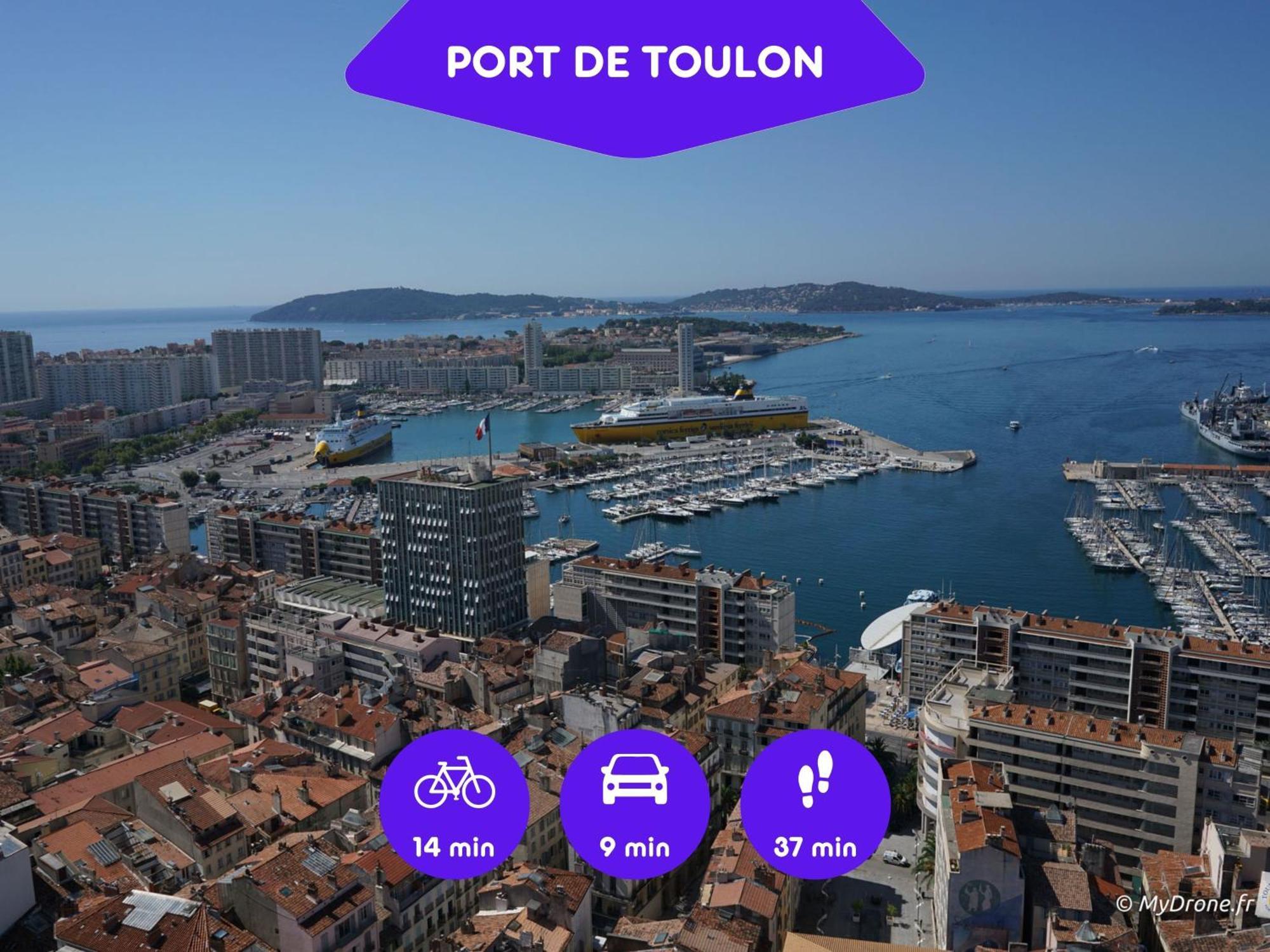 Bao Location - Ideal Pro & Groupe - Calme - Lumineux - Wifi - Terrasse - Jardin - Plage A 2Km - Proche Centre Ville, Gare, Commerces - Parking Prive Τουλόν Εξωτερικό φωτογραφία